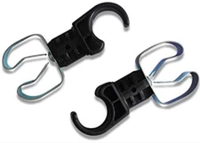 * COLD SNAP OUTDOORS * ROD CLAMP ' LOT OF 2 - 2 PACKS ' SMALL -- 3/4"