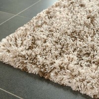 Brown Super Thick Rugs Soft Shaggy Dense Pile Warm Bedroom Mat Long Hallway Rug