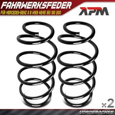 2x Federn Fahrwerksfeder Vorderachse für Mercedes-Benz A B W169 W245 160 180 200
