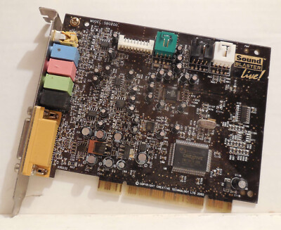 Creative Labs Sound Blaster Live! SB0200 Sound Card