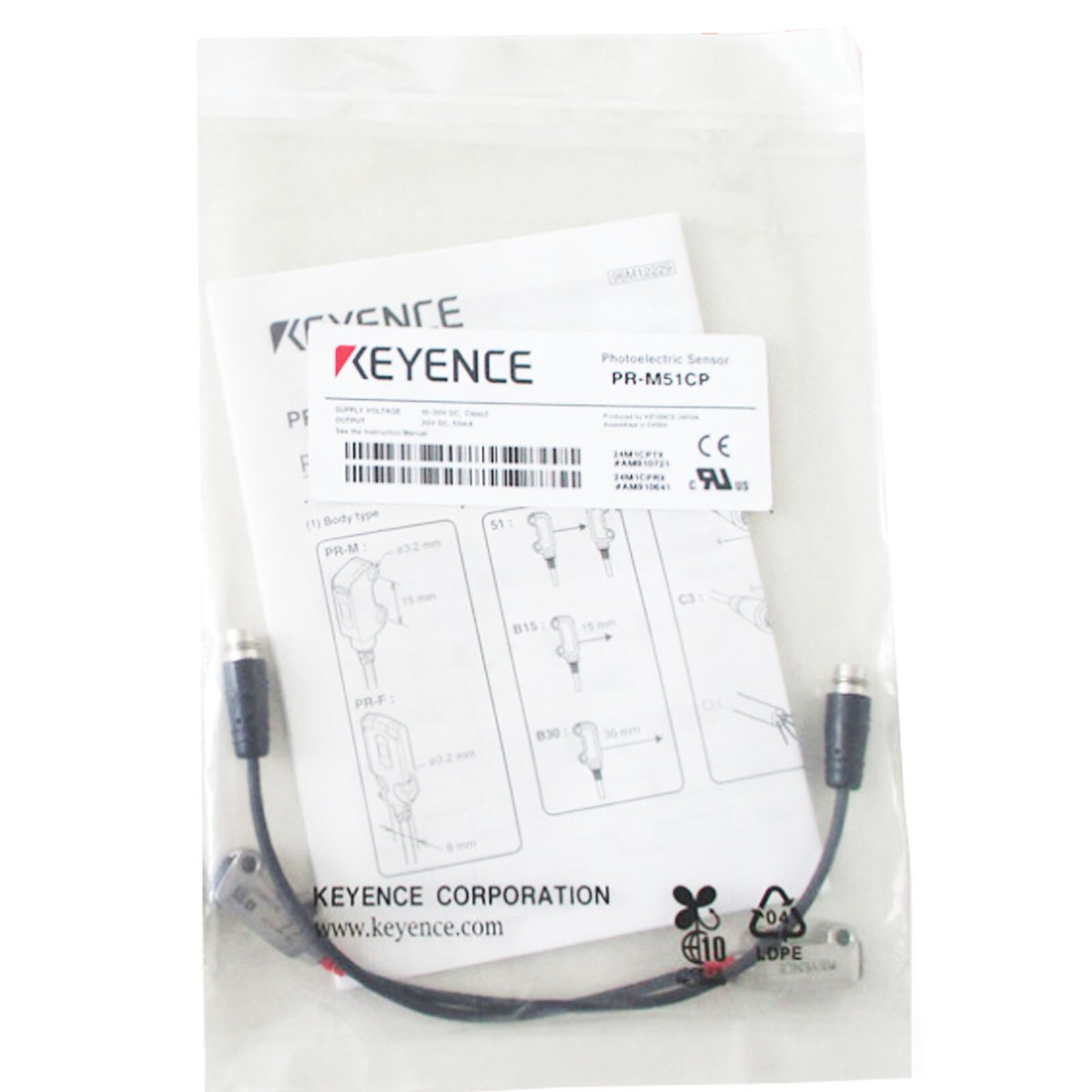 1PCS NEW Keyence PR-M51CP Photoelectric switch sensor | eBay
