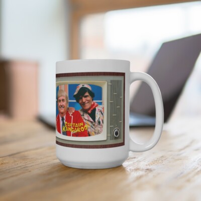 Captain Kangaroo TV Show Tv Retro Design Ceramic Mug 15oz Extra Large 