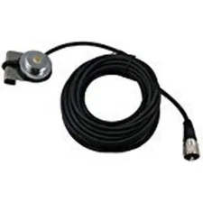 Tram 1246 UHF Trunk NMO Antenna Mount w 17Ft RG-58 Coax Cable PL-259 Connector