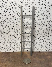 Dollhouse Miniature 1:12 Wooden Straight Ladder Brand New