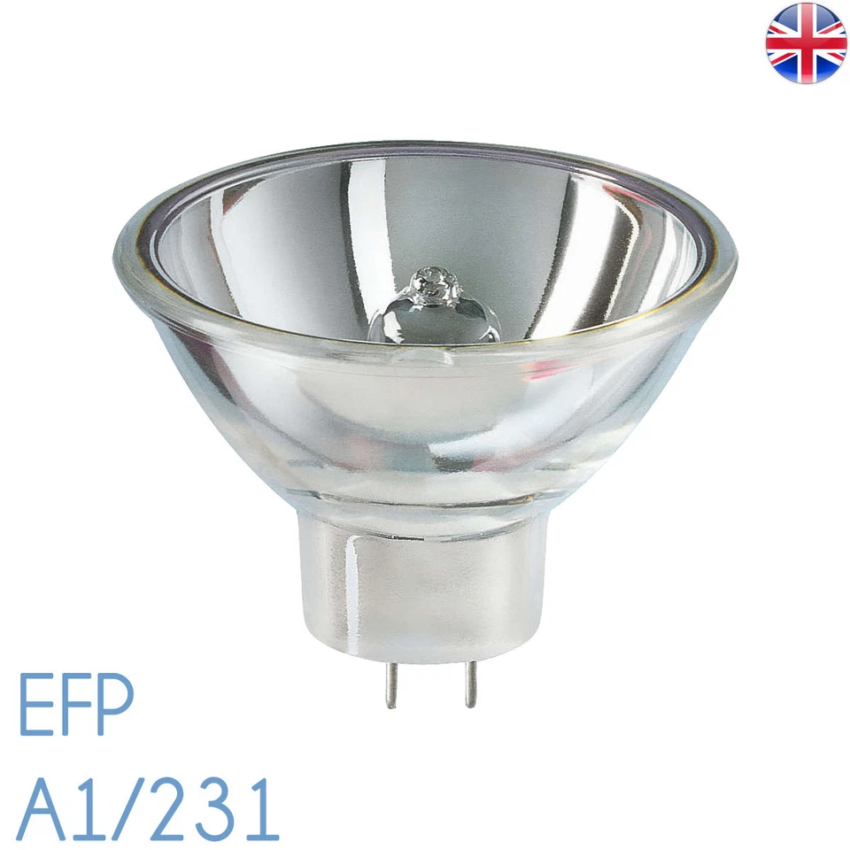 EFP A1/231 12v 100w GZ6.35 Donar Disco DJ Studio Bulb Lamp A1 231 UK Stock - Image 2 of 3