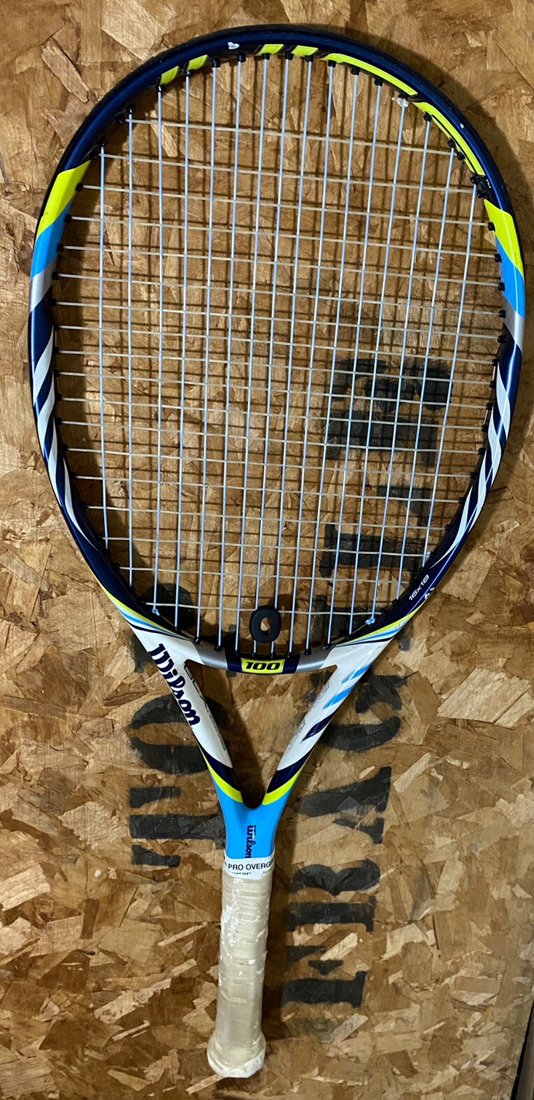 Wilson Juice 100 BLX Tennis Racquet Amplifeel 304G 16x18 4” Pete