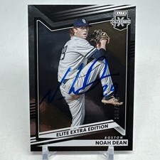 2022 ELITE EXTRA EDITION /999 RC NOAH DEAN BOSTON RED SOX Signed