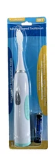 NEW SEALED Luminant Battery Powered Toothbrush Soft  Blue Trim
