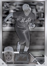 [DIGITAL] Topps Bunt - Mark Vientos - Topps Chrome 23 S1 - Black White Base
