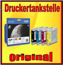 original Multipack BROTHER DCP-130C 330C MFC-240C LC-1000 BK CMY NEU
