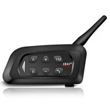 Referee Intercom Bluetooth for Football 4 People 1.5km CVC Noise Reduce Headset