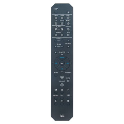 RAX33 ZU49260 Remote Control for Yamaha Stereo Receiver R-S202 R-S202BL RS202BL