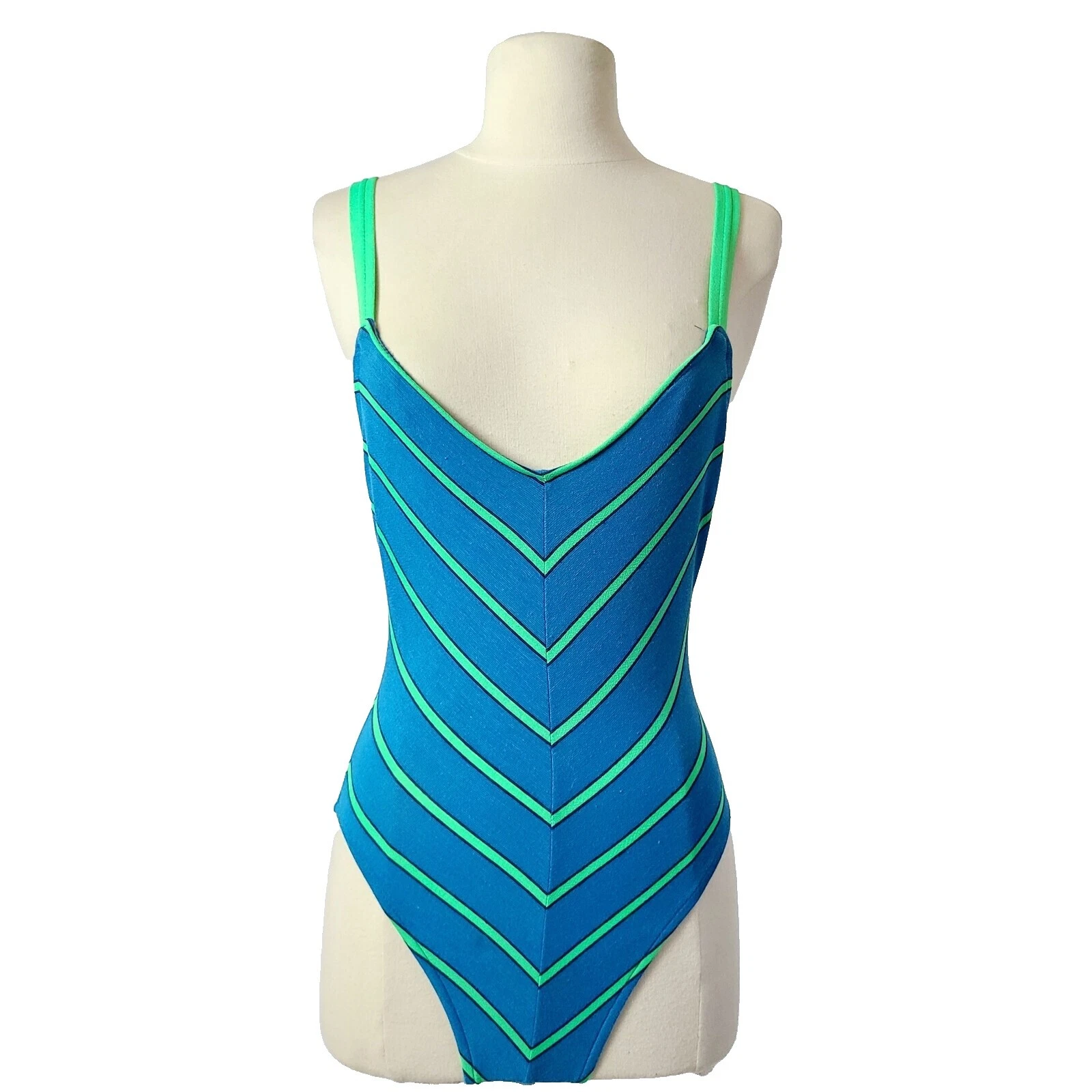 Mod/Gogo Trajes de baño vintage de 1980s para Mujer