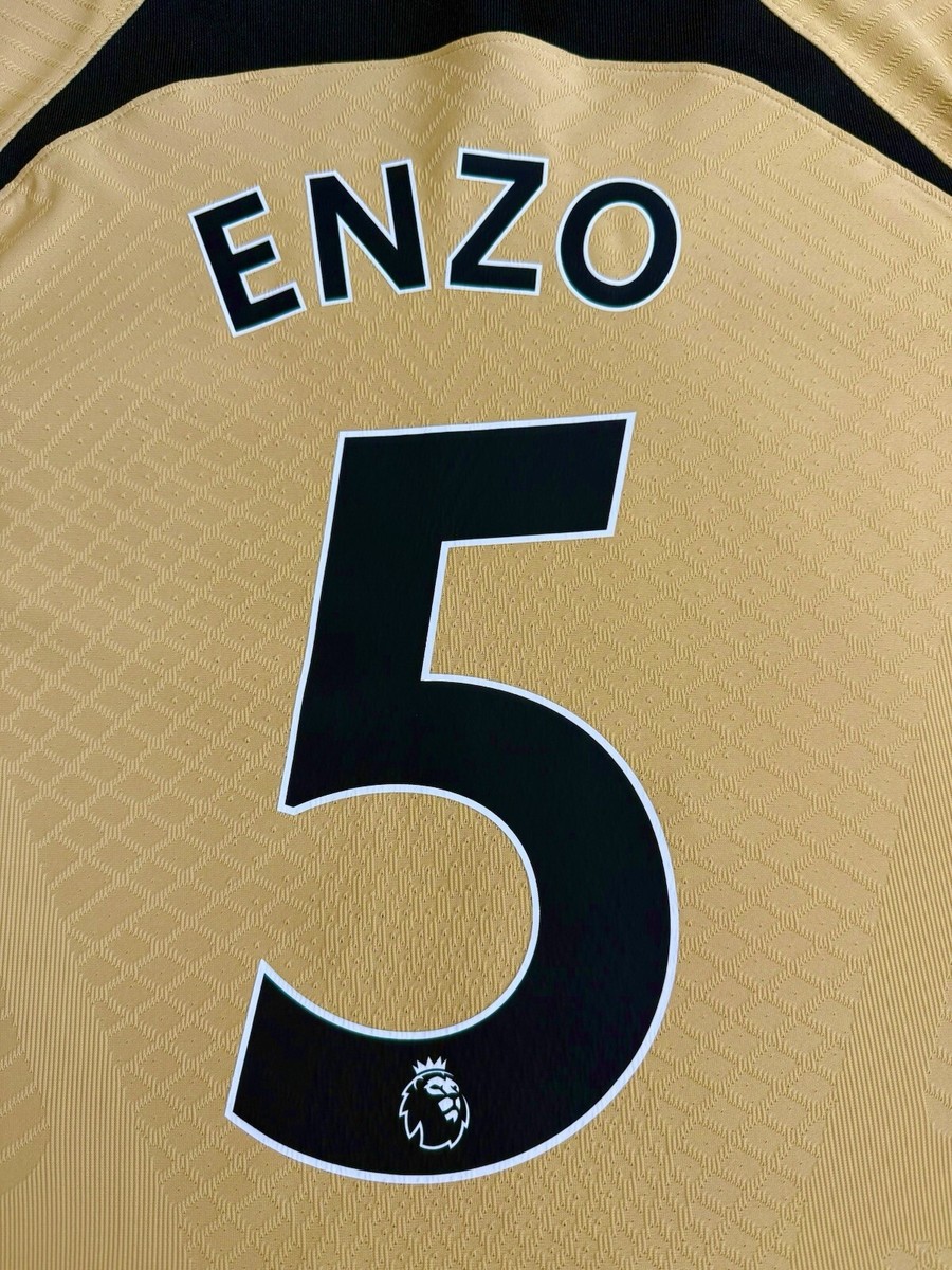 CHELSEA FC ENZO 5 3rdユニ 2022/23 Chelsea Authentic Third Jersey #5 Enzo Fernandez 3XL