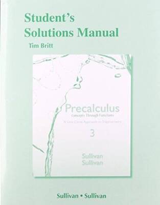 Student's Solutions Manual (Valuepack) for Precalculus Concepts through F - GOOD