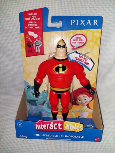 Disney Pixar Interactables Mr. Incredible Talking Super Hero NEW | eBay