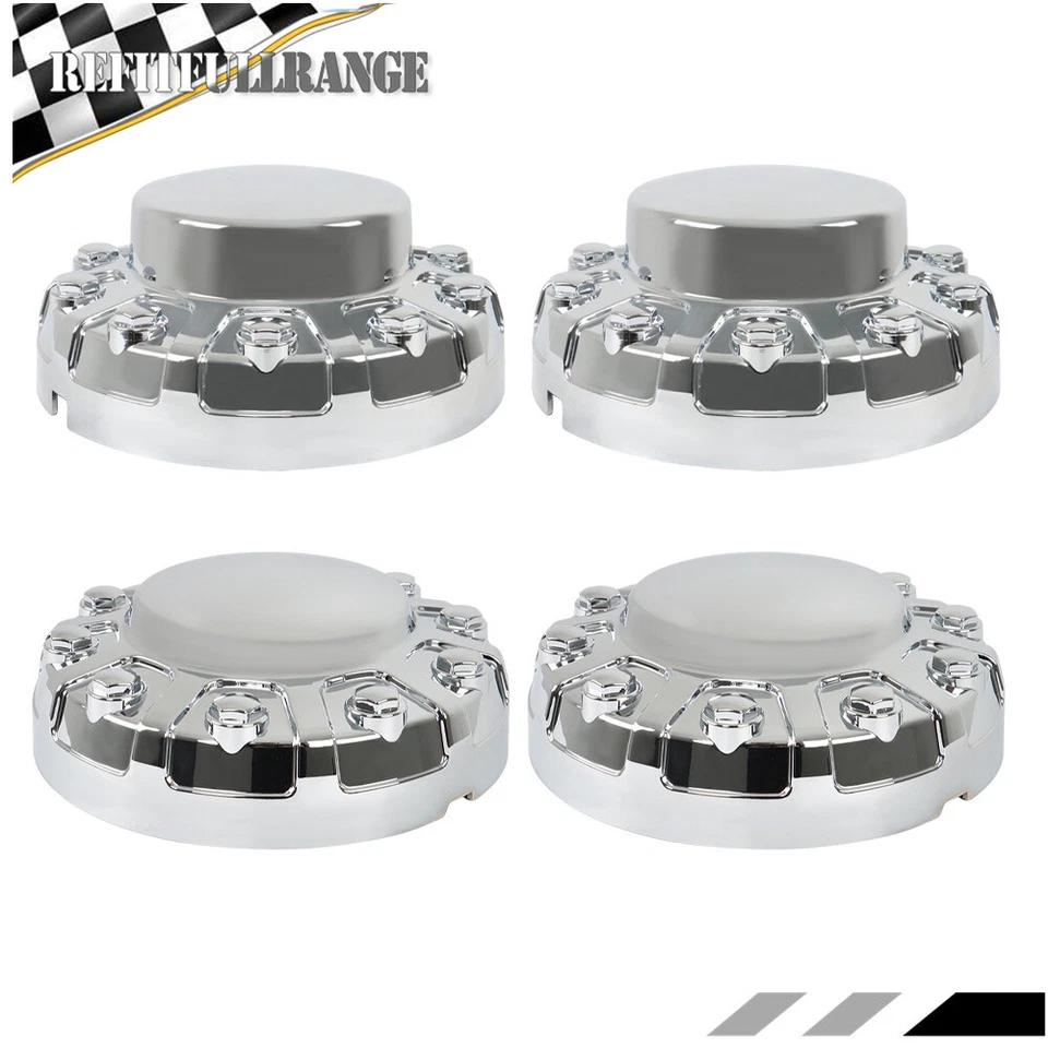Tapacubos centrales de dos ruedas delanteras y traseras aptos para Dodge Ram 4500 5500 2019-2021 Foto 4 de 4