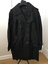 Coach New York Black Trench Coat