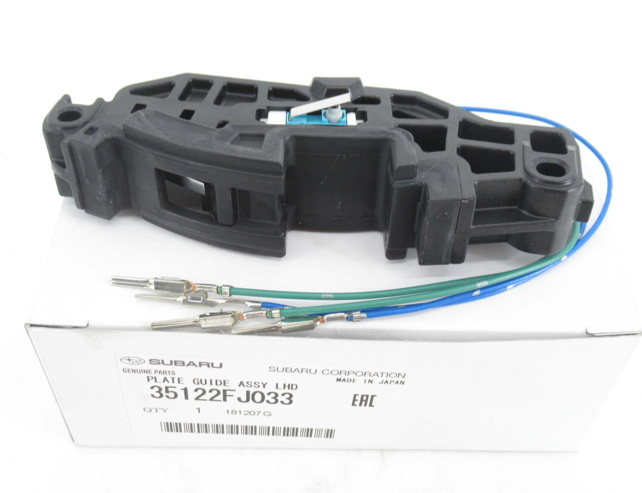 Genuine Subaru Parts - Plate Guide Ay (35122FJ033), Standard Genuine Subaru Parts - Plate Guide Ay (35122FJ033), Standard