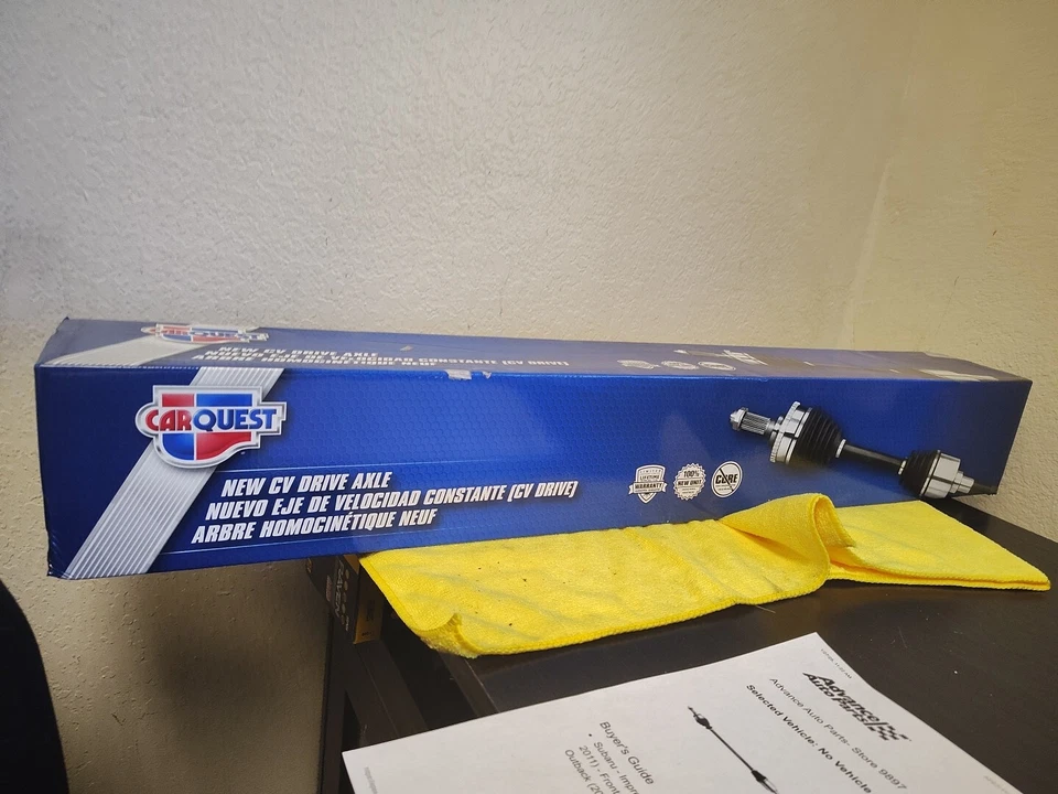 Conjunto de eje CARQUEST CV para Subaru Impreza 2008-2011 Foto 2 de 2