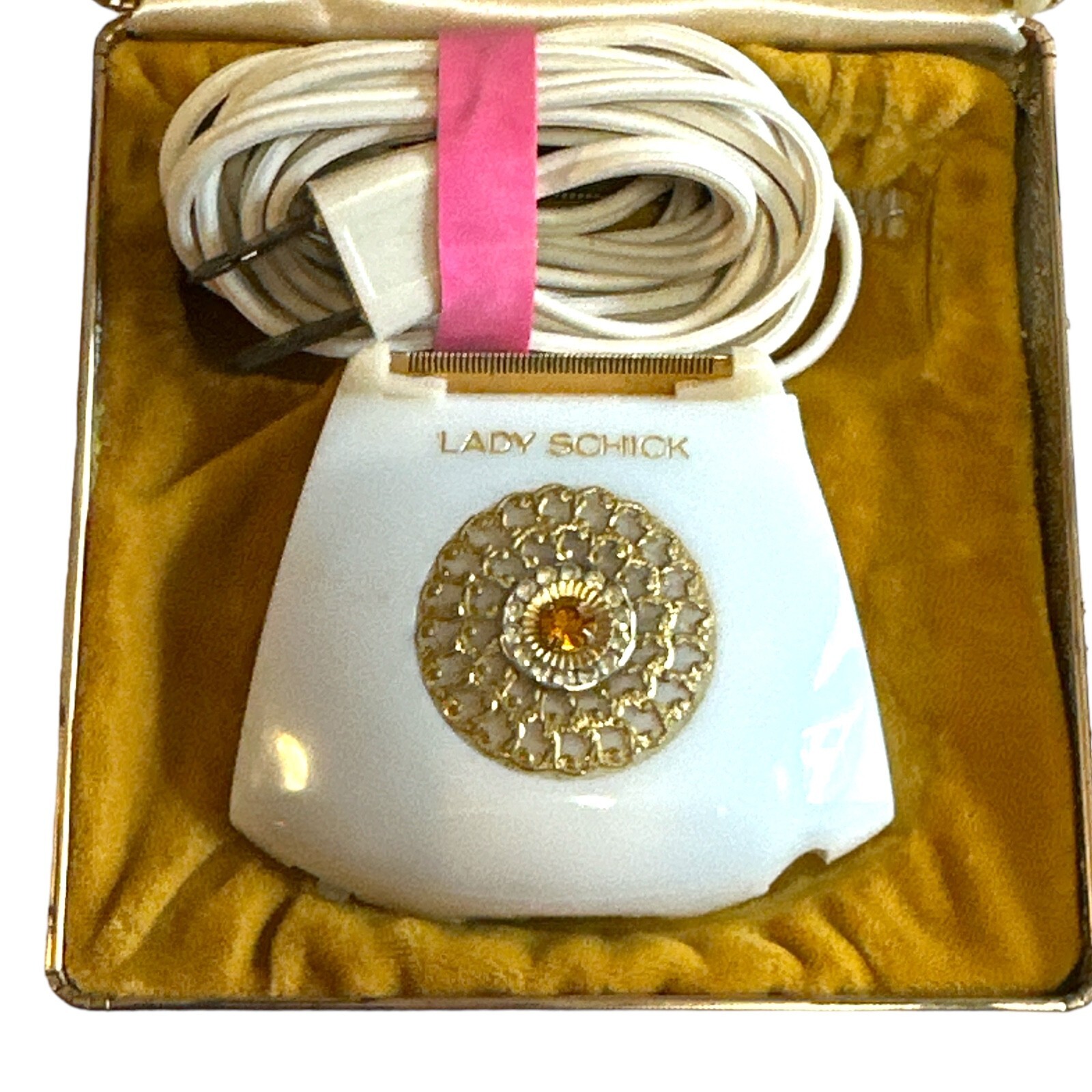 Vintage Lady Schick Crown Jewel Model 110 Electric woman's Razor/Shaver