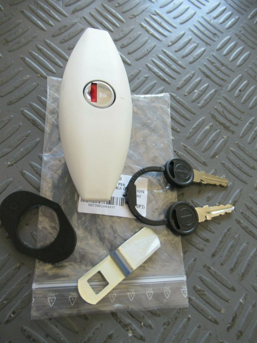 Deror 304 acciaio inox RV porta fermo cassetta degli attrezzi serratura incasso con 2 chiavi per camper rimorchio camion dei pompieri