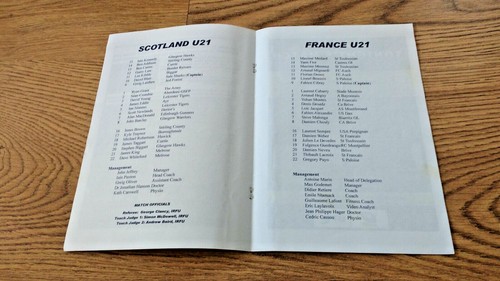 Scotland v France Rugby Programmes 1948 - 2012 - Picture 64 of 66