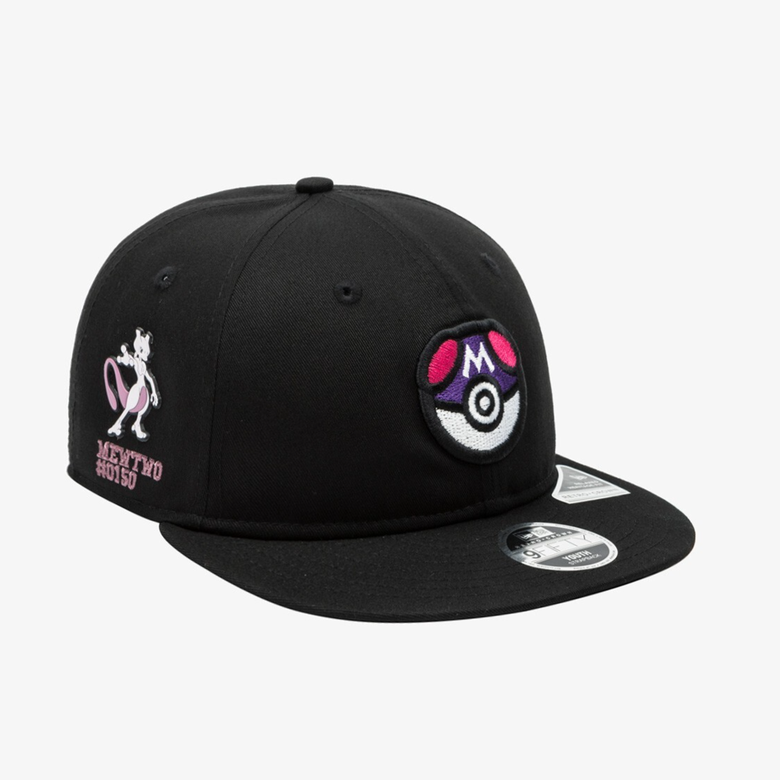 New Era Kids x Pokemon Mewtwo Child Youth Cap Hat Kids 9Fifty Retro Crown