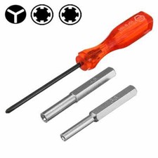 3.8mm 4.5mm Tri-wing Security Bit Screwdriver Nintendo NES SNES N64 Gameboy SEGA