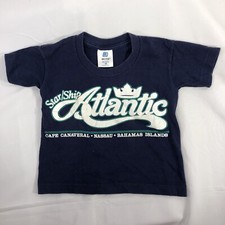 Vintage Star Ship Atlantic Cape Canaveral Nassau Bahamas Single Stitch USA Shirt