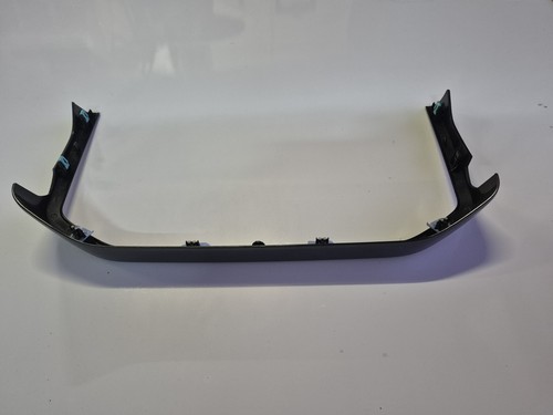 2021-2024 FORD F150 INSTRUMENT PANEL CENTER TRIM MOLDING RADIO SURROUND GRAY OEM - Picture 2 of 6