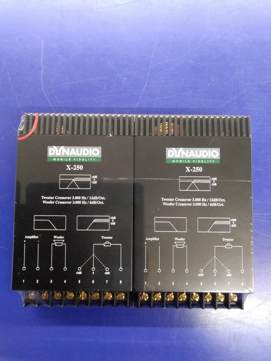 DYNAUDIO Esotec Crossover X-252 (正規品) DYNAUDIO X-252 ESOTEC CROSSOVERS for COMPONENT SPEAKERS MIDS