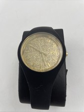 ICE  Gold Glitter  Watch-Silicone Strap-EXCELLENT W/Battery