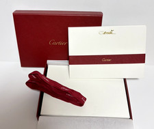 Cartier Briefpapier Set je 10 Sets Karten Schreibpapier und Umschl&auml;ge Panther