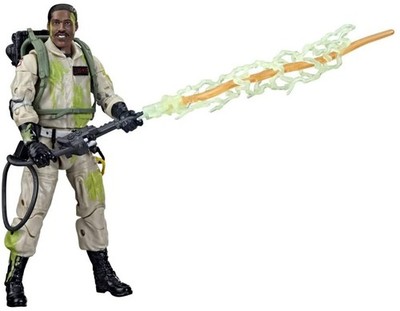Figura Zeddemore Cazafantasmas Ghostbusters Brilla en la Oscuridad Plasma Series