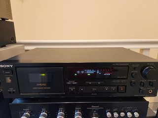 Sony TC K570 Cassette Deck stereo 3 teste