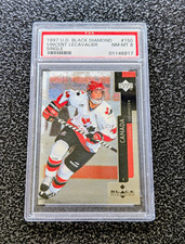 Upper Deck 1997 Black Diamond Vincent Lecavalier #150 NHL PSA 8 Graded