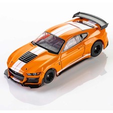 AFX/Racemasters 2021 Shelby GT500- Twister Orange/White AFX22069 HO Slot Racing