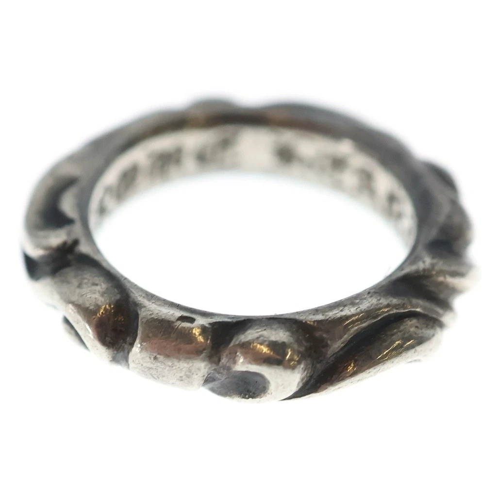 Chrome Hearts SCRL BAND Ring 925 US#2-1/4 P0081052