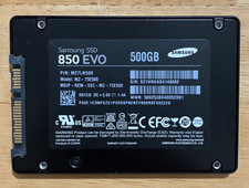 Samsung 2.5" 850 EVO 500GB SOLID STATE SSD Drive SATA