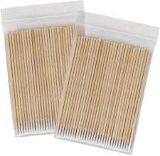 Eyxformula Microblading Cotton Swabs, 4 Inch Pointed Cotton Swabs,
