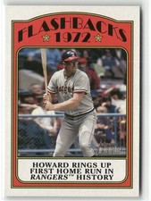 2021 Topps Heritage Frank Howard Baseball Flashbacks Texas Rangers #BFB-FH