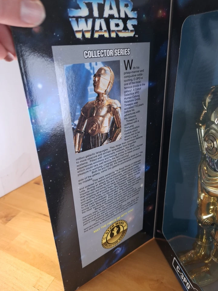 Kenner's Star Wars Collector Series 12" C-3PO Action Figure - 1997 - Image 3 of 4