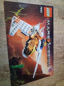 LEGO 7695 MX-11 Astro Fighter Instruction Manual Mars Mission No Bricks