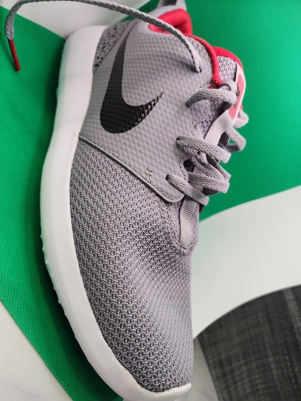 Nike Roshe G Spikeless Golf Shoes Mesh Lace-Up Gray/Red/Black/White US 9