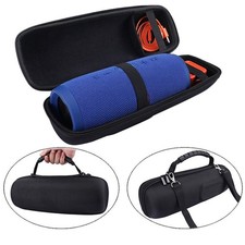 Travel Hard Case Dual-compartment Carrying Storage Bag with Handle Strap for