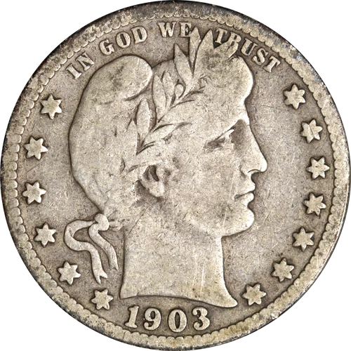 1903-S Barber Quarter