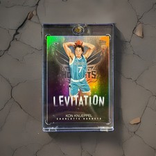 2025 Topps Basketball Charlotte Hornets RC Kon Knueppel Levitation Rainbow Foil