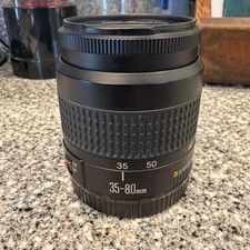 Canon Zoom Lens EF 35-80mm 1:4-5.6 III w/ Quantaray 1A Filter