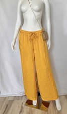NWT S Anthropologie Satin Stretch Casual Flow...